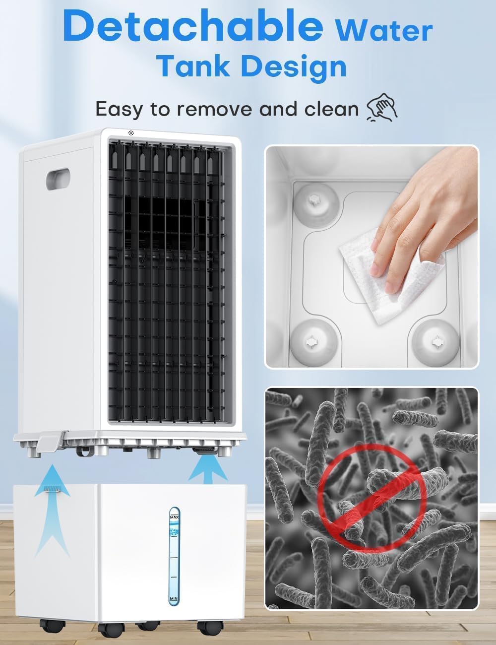 COOLECH ice packs included to boost evaporative cooling