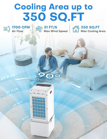 COOLECH 12-hour timer for scheduled cooling
