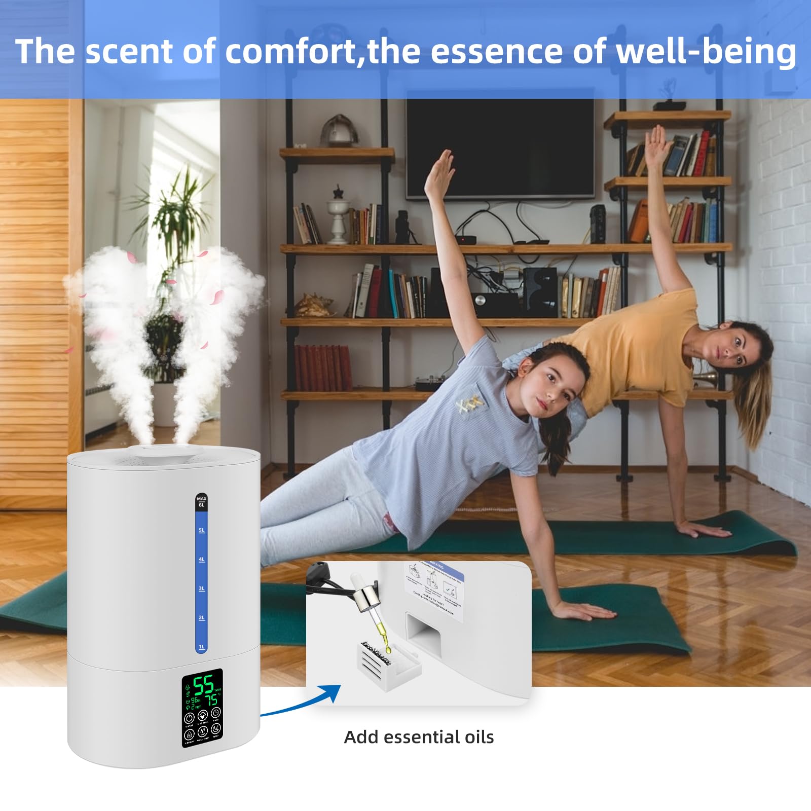 Coolfiqu easy-clean tank design simplifies maintenance.