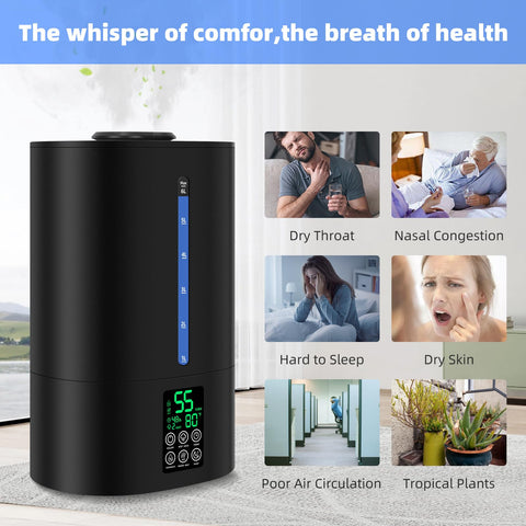 Coolfiqu sleep mode keeps bedroom ambiance quiet and calm