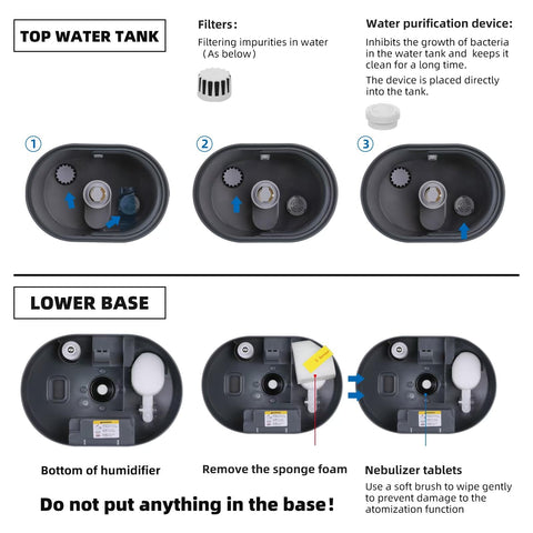 Coolfiqu top-fill design for easy refilling and clean setup