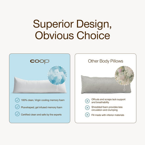 Coop Home Goods Cool+ machine-washable removable cover in use