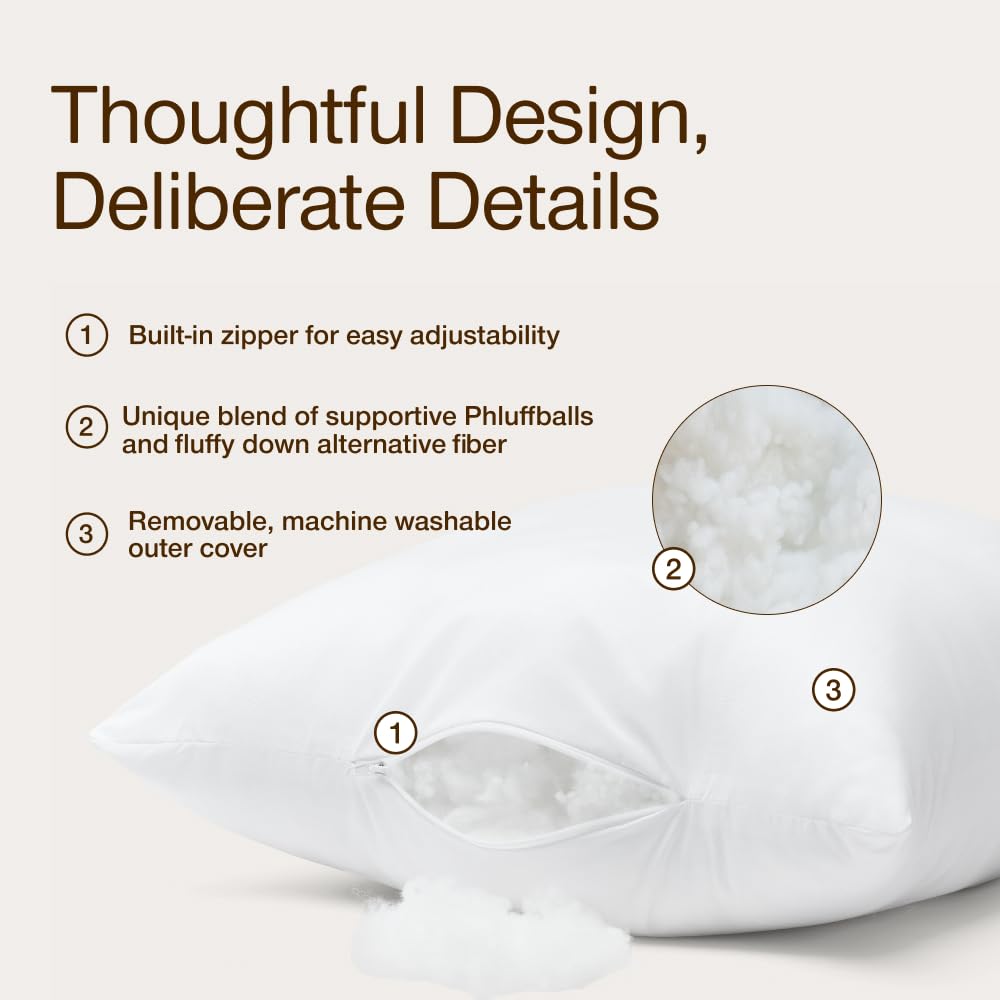 Coop Home Goods Essence insert that stays fluffy and never flat