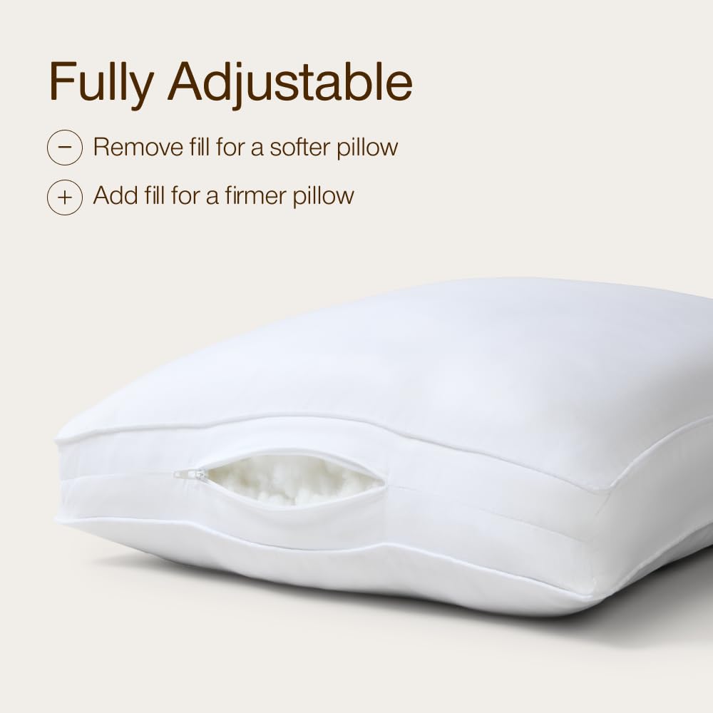 Side-sleeper support image highlights 2-inch gusset for edge-to-edge cushioning.