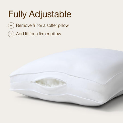 Side-sleeper support image highlights 2-inch gusset for edge-to-edge cushioning.