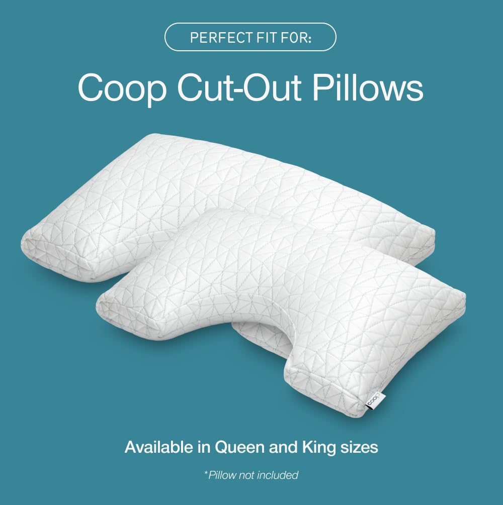 OEKO-Tex Standard 100 certified pillowcase from Coop Home Goods for peace of mind.