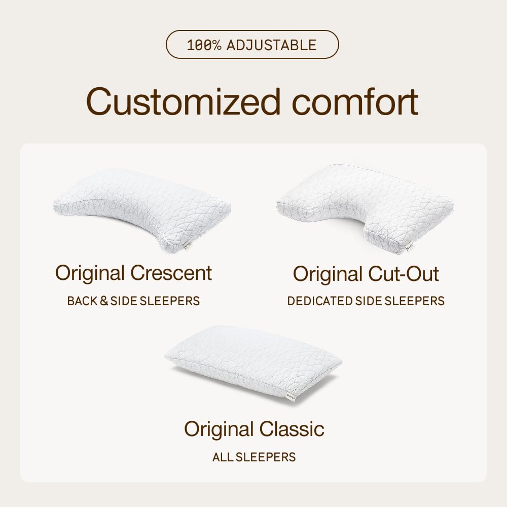 Coop Crescent Pillow certifications CertiPUR-US and GREENGUARD Gold