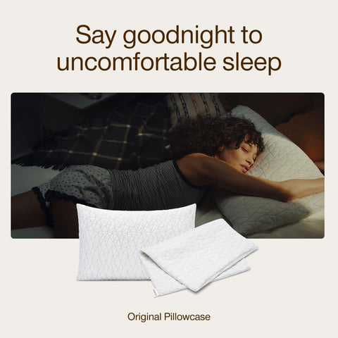 OEKO-TEX certified label on Coop Home Goods Original Pillow Case