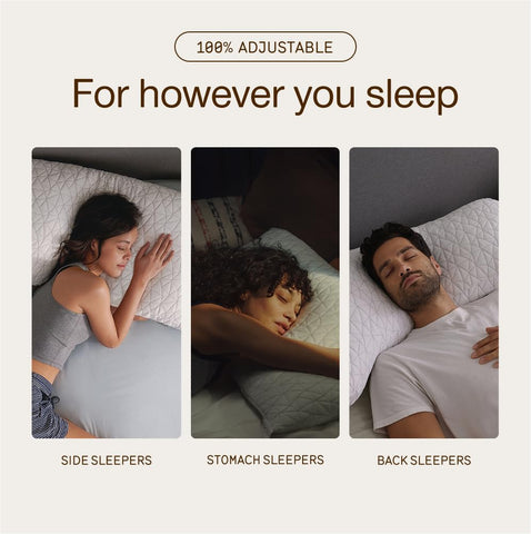Coop Home Goods Original Pillow memory foam fill provides plush, adaptive support