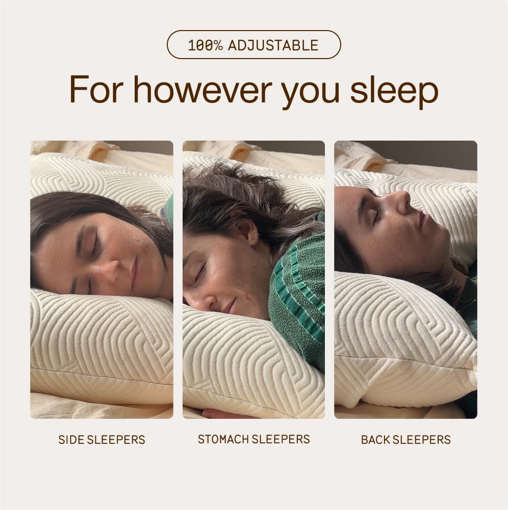 Coop Home Goods removable pillow case machine washable for easy care