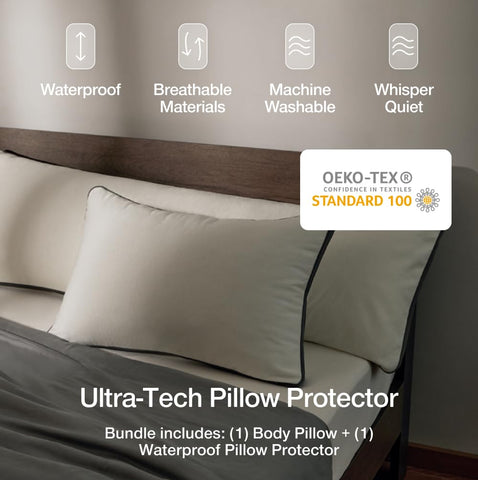Pregnancy full-body support pillow provides versatile comfort during rest