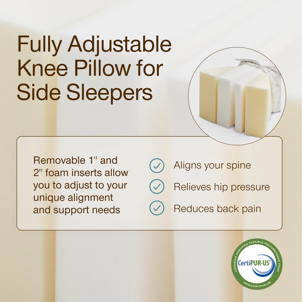 Coop Home Goods removable washable cover keeps pillow clean and fresh