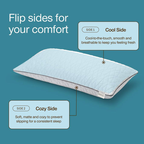 Coop Home Goods lulltra-soft side highlights soft touch and warmth on colder nights.