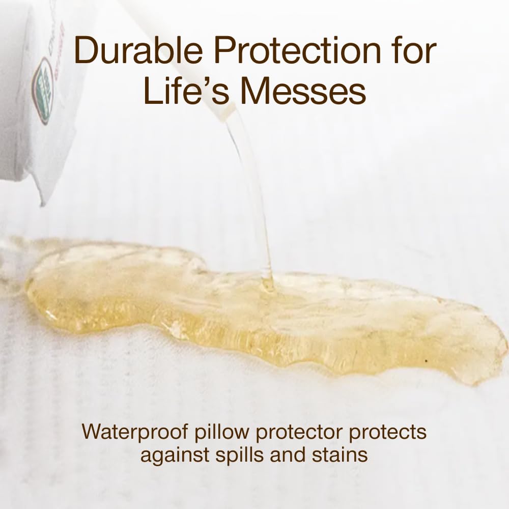 Breathable side panels keep you cool while protecting memory foam pillows.