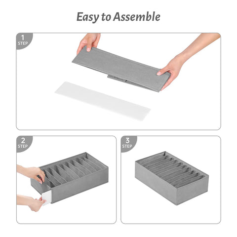 Coorganisers easy-assembly tshirt organizer ready for use.