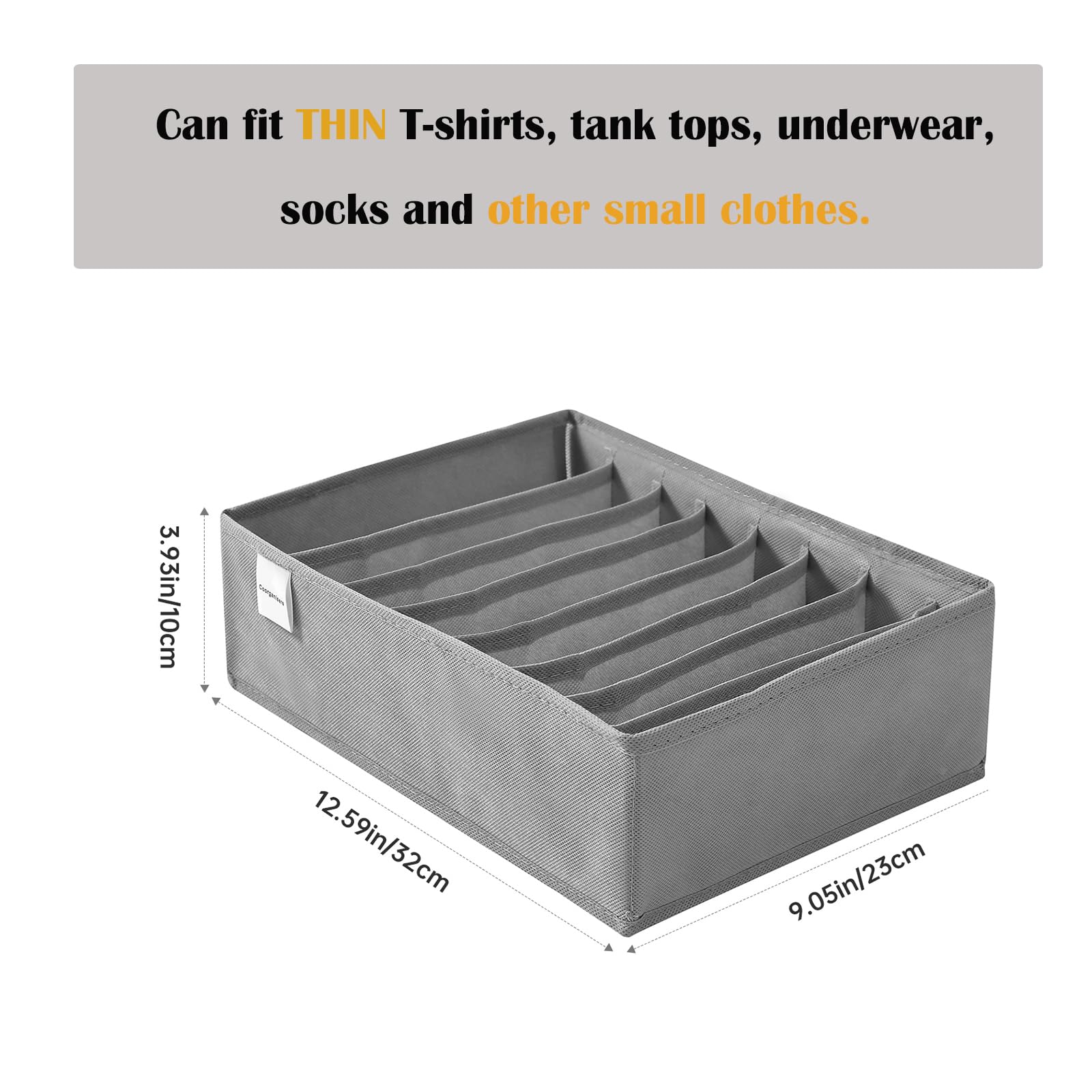 Coorganisers nonwoven fabric detail highlighting durable material