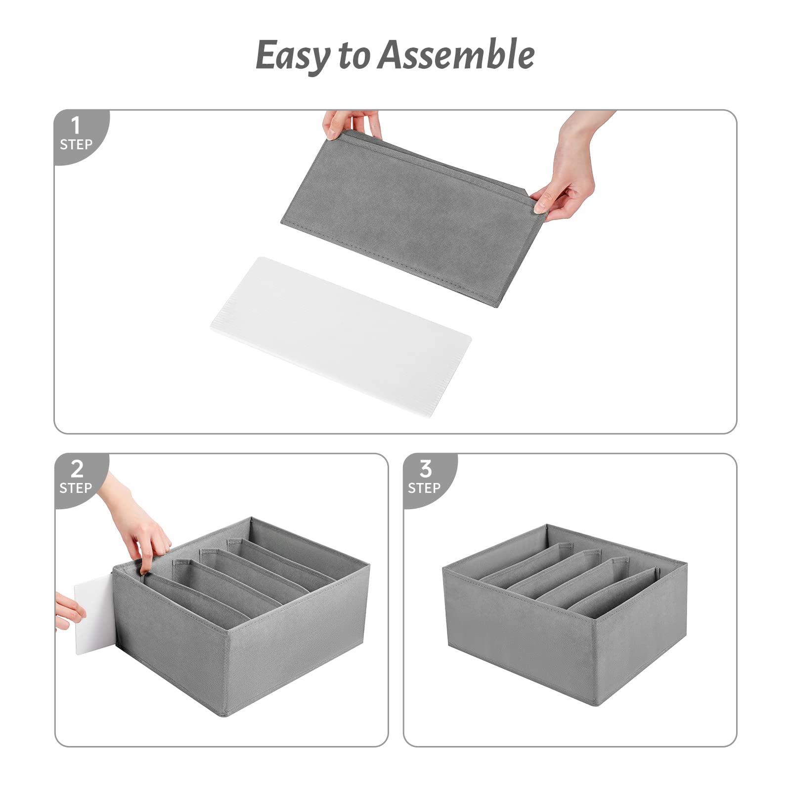 Coorganisers five-grid design helps find items at a glance.