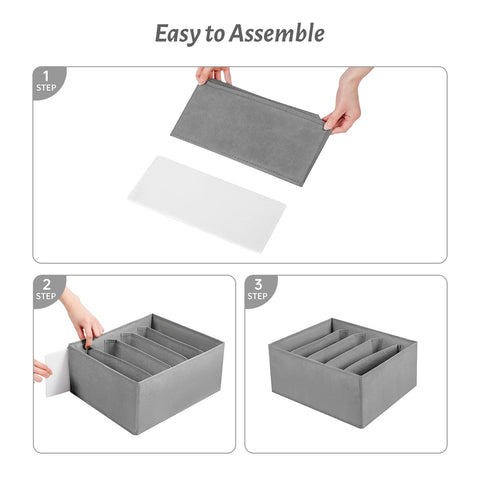 Coorganisers five-grid design helps find items at a glance.