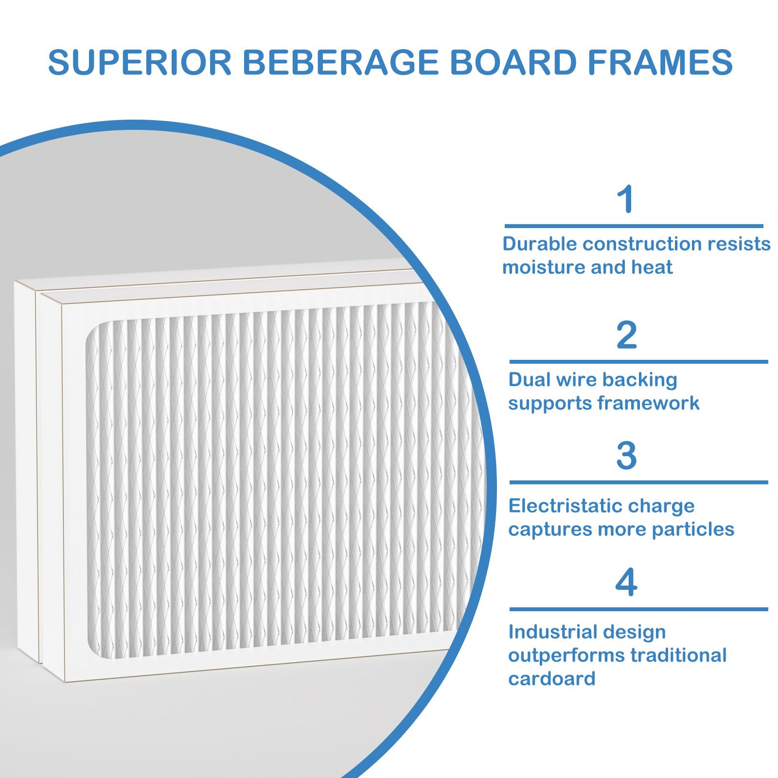 Cooyafan MERV 13 filter compatible with Honeywell DR120 for reliable performance.