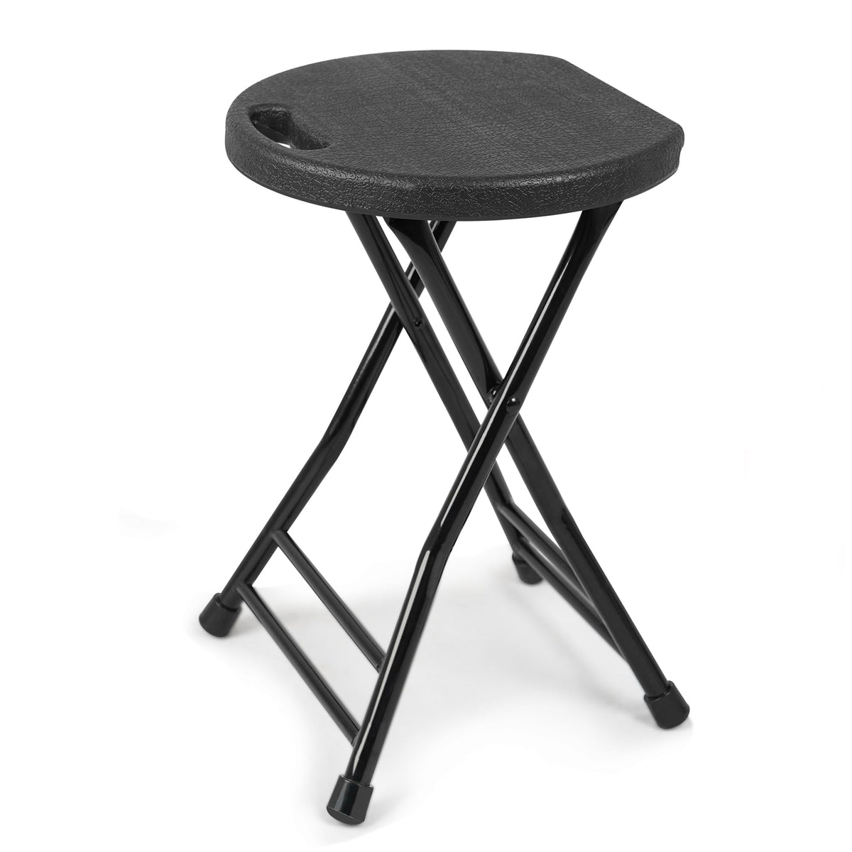 COOZMENT folding stool with handle for easy transport and seating.