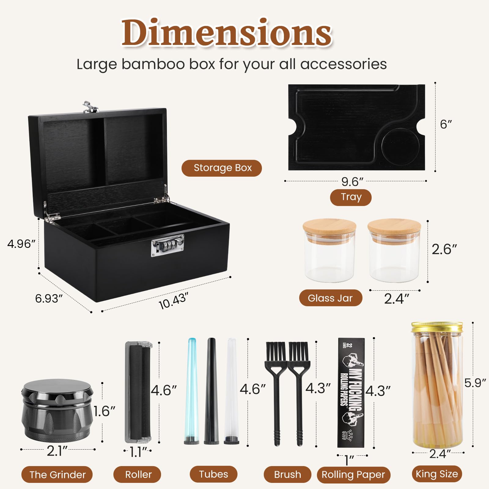 Coozyupper bamboo box closeup reveals natural wood grain craftsmanship.