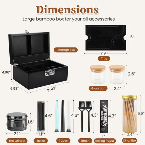 Coozyupper bamboo box closeup reveals natural wood grain craftsmanship.