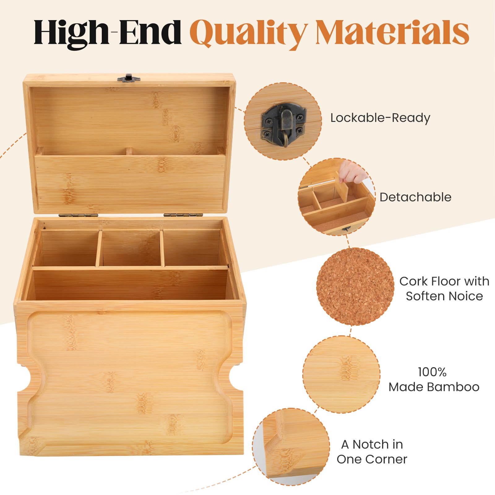 Coozyupper customizable compartments tailored to your items