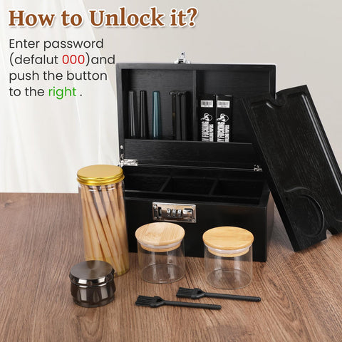 Coozyupper lockable storage design offers secure access and privacy.