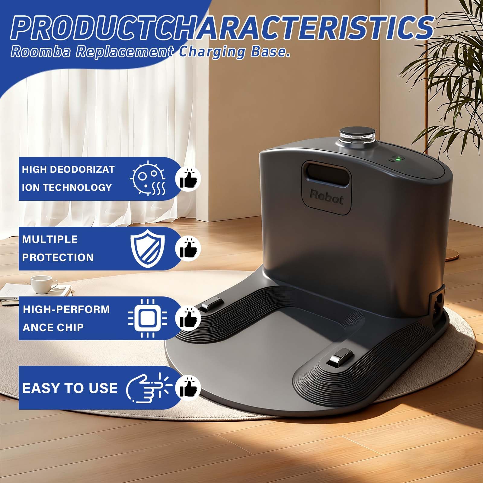 Copeeanzy Roomba 500-900 series compatible charging base