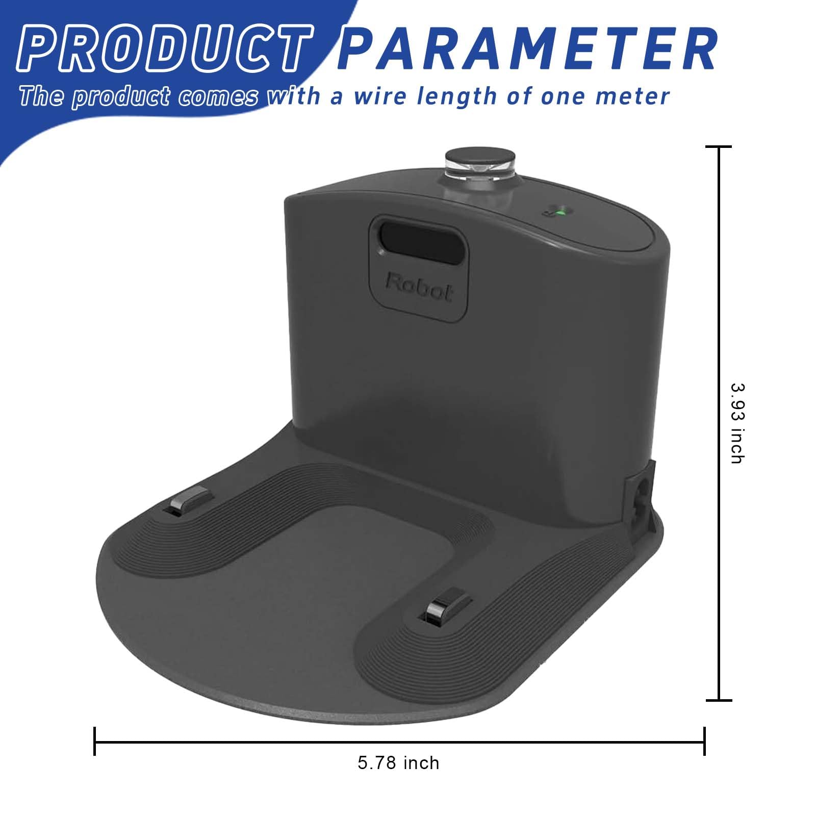 Copeeanzy universal Roomba charger base with 110-220V compatibility