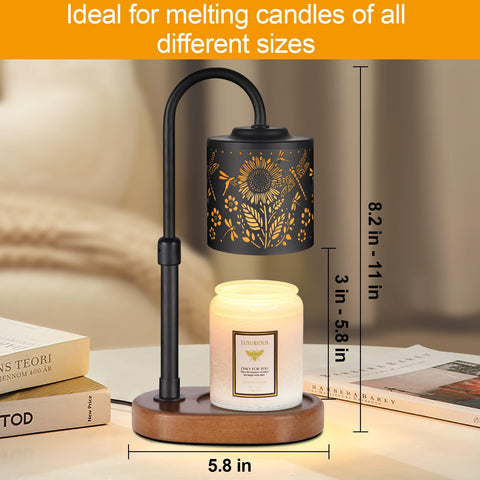 Copinpin top-down melt warmer disperses fragrance quickly and evenly
