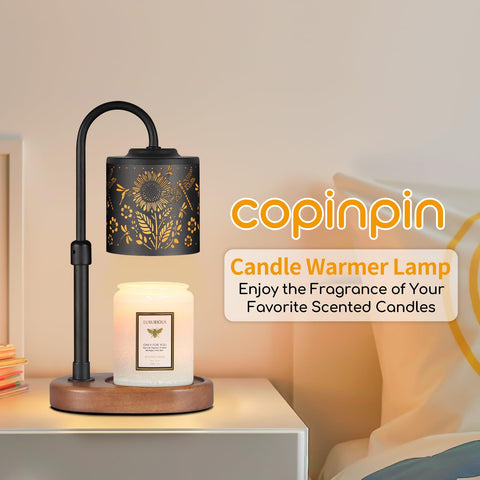 Copinpin wood base with anti-slip pads keeps the unit stable