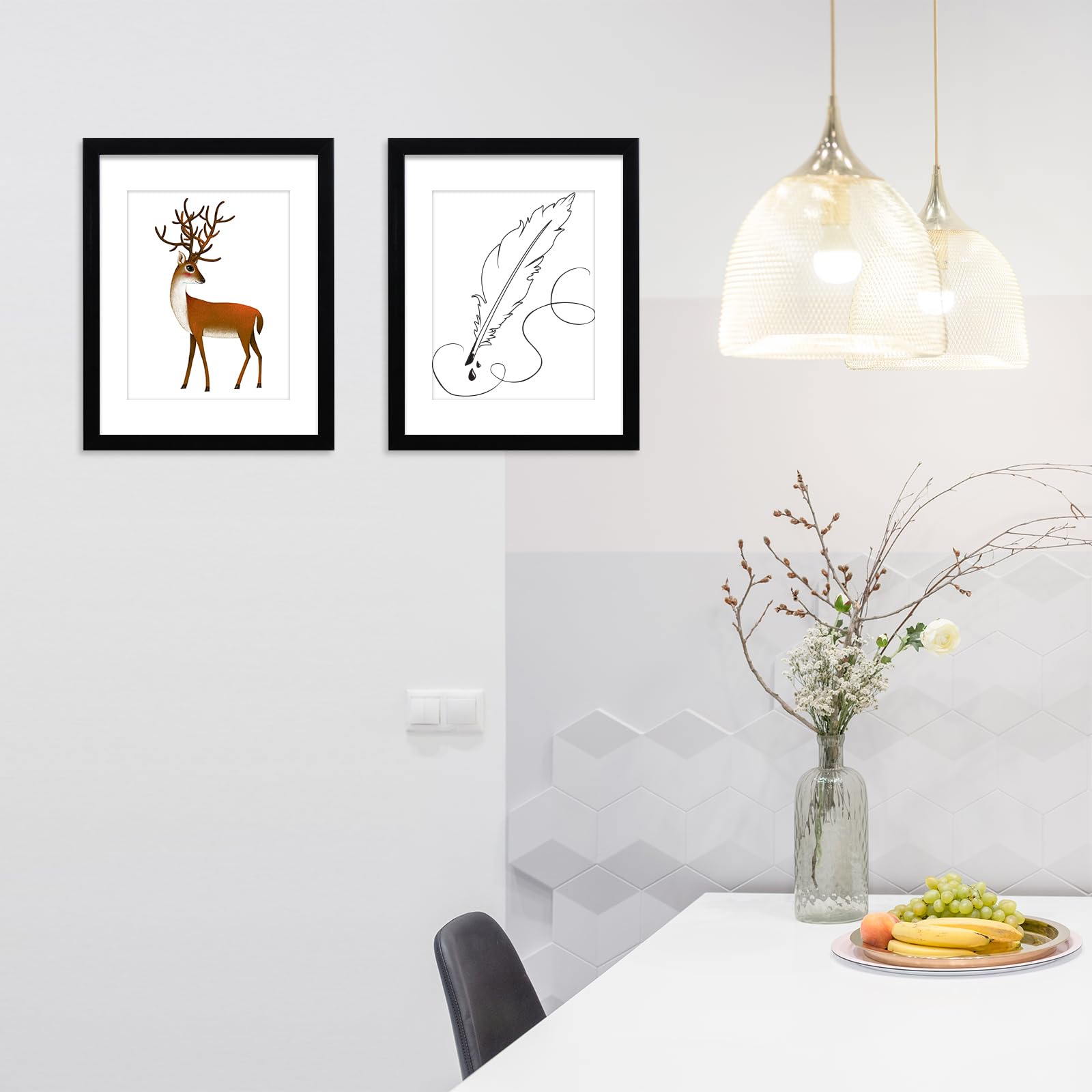 CORE ART wood-plastic composite frame material offers durability