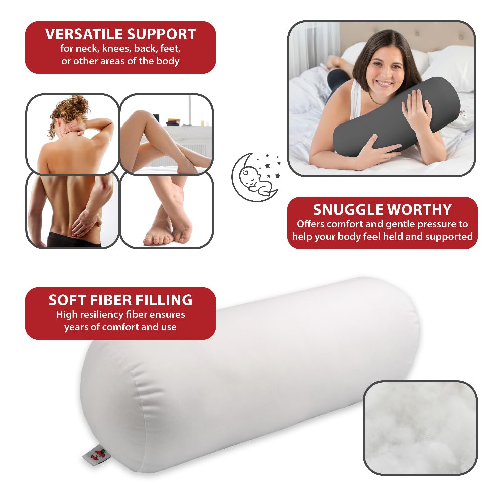Core Products Jackson Roll arm support cushions the arm for reduced strain.