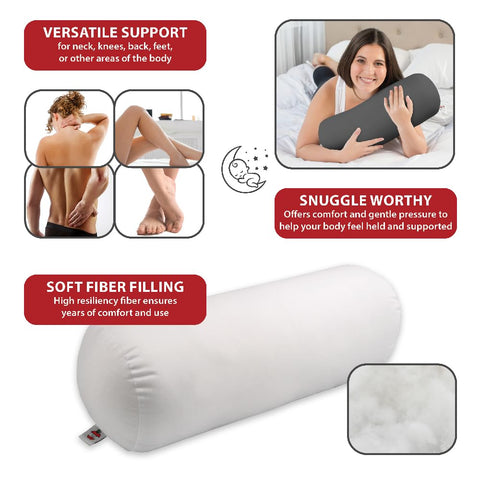 Core Products Jackson Roll arm support cushions the arm for reduced strain.