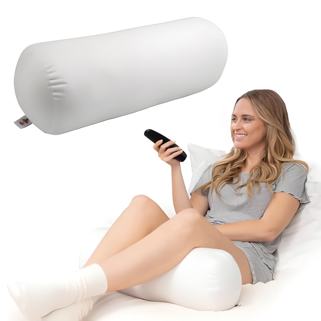 Core Products Jackson Roll neck bolster provides ergonomic neck alignment during sleep.