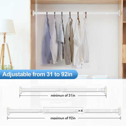 CorkLatta rust-proof stainless steel rod resists corrosion and cleans easily.