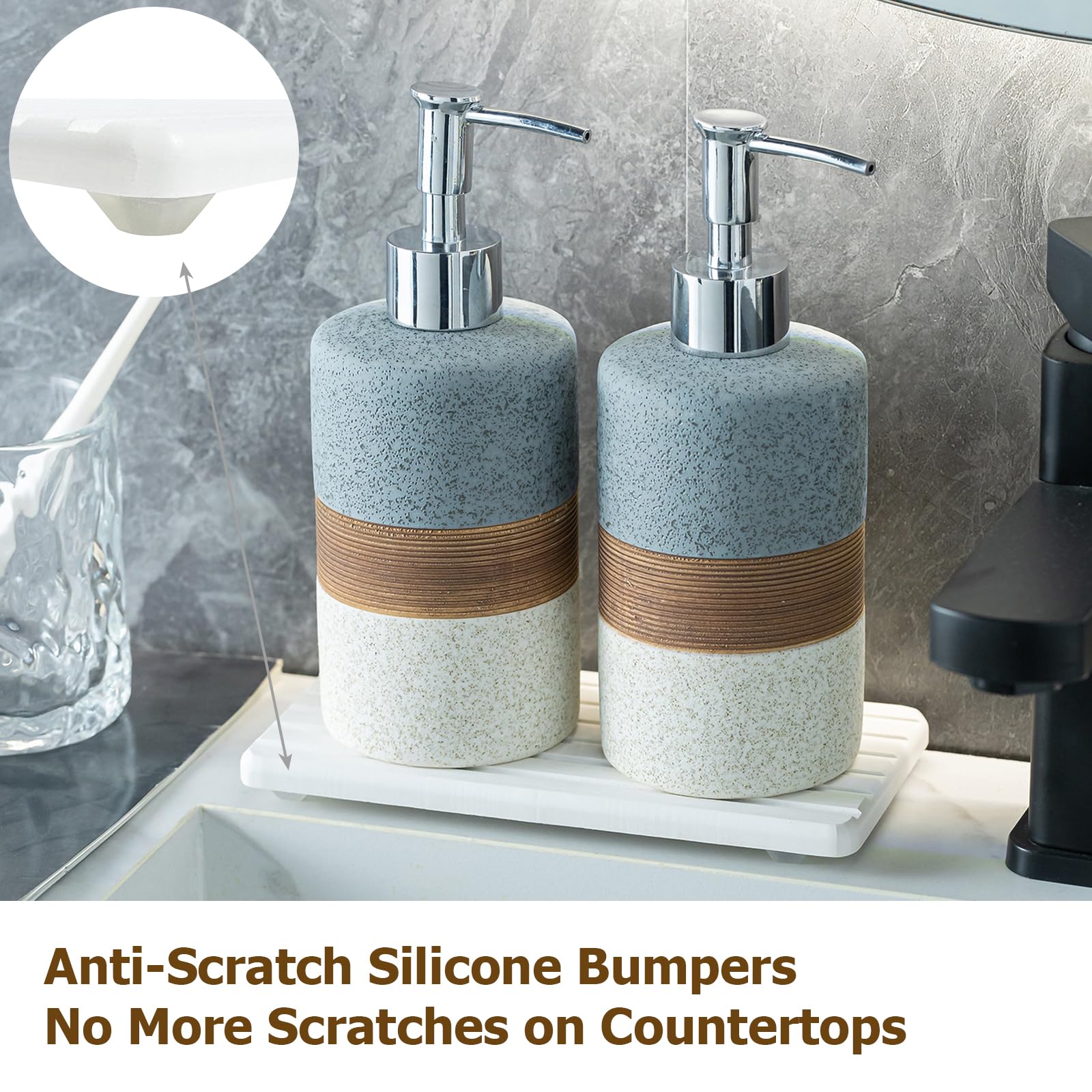 Patent-designed design offers a distinctive look for kitchens and bathrooms