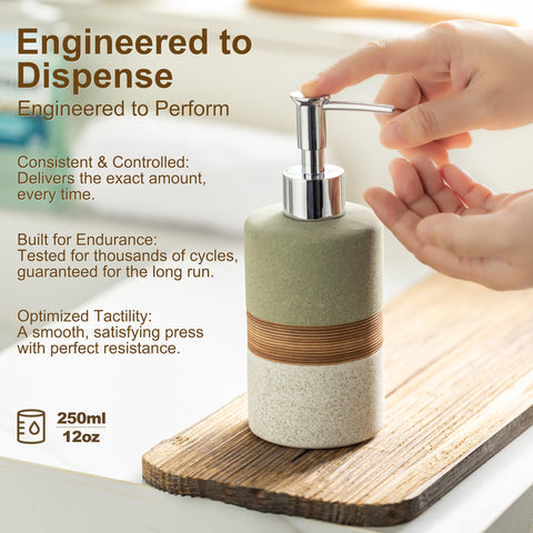 Cormomu stainless steel pump closeup shows rust-resistant design for long-lasting daily use.