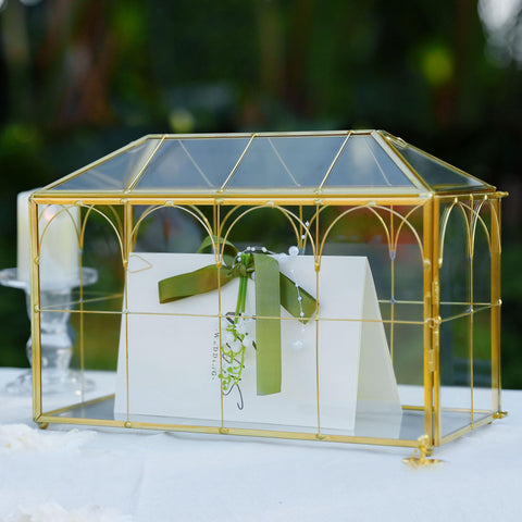 Corvanero card box slot-top design enabling easy guest card insertion