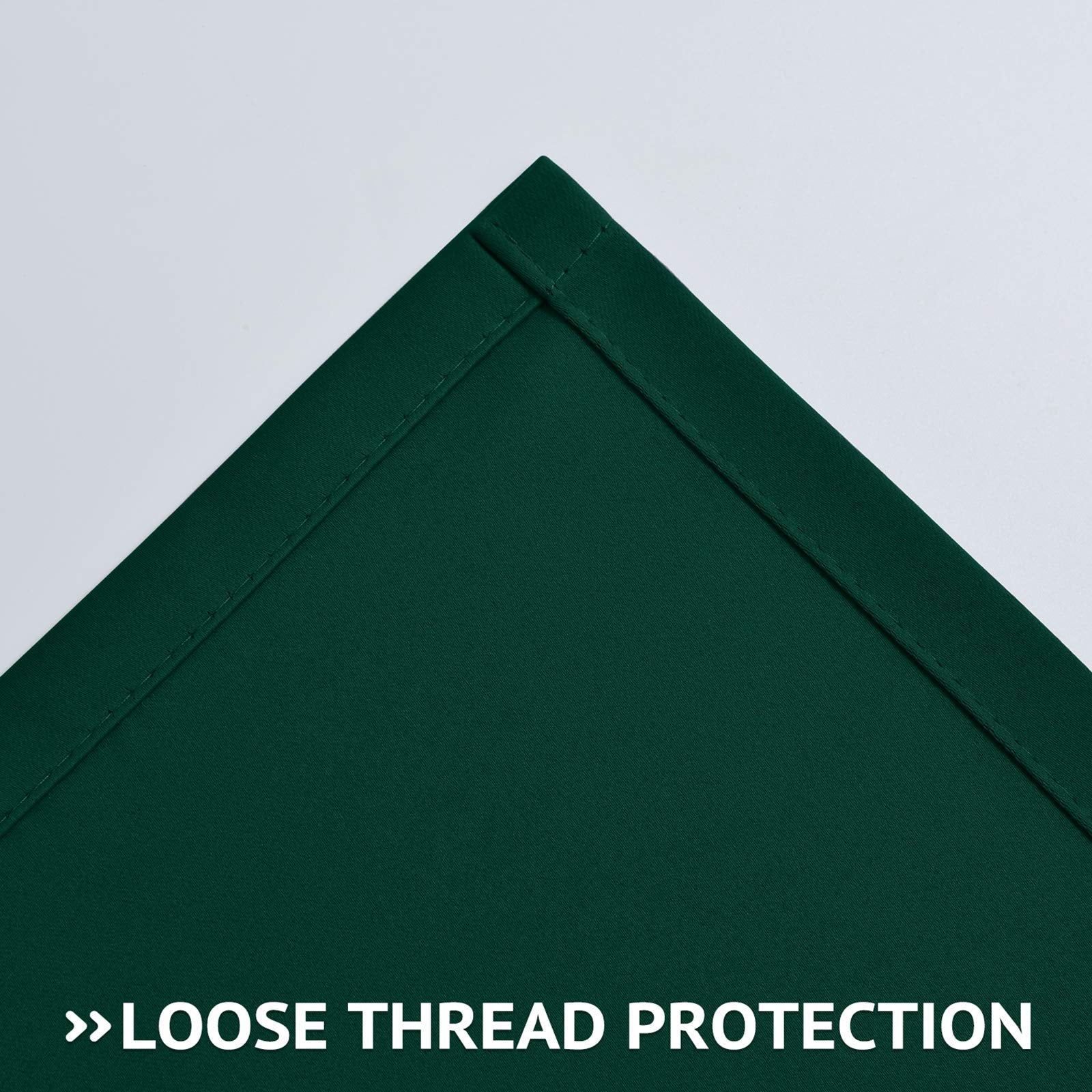 COSVIYA dark green drapes add style and light control