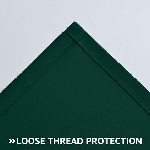 COSVIYA dark green drapes add style and light control