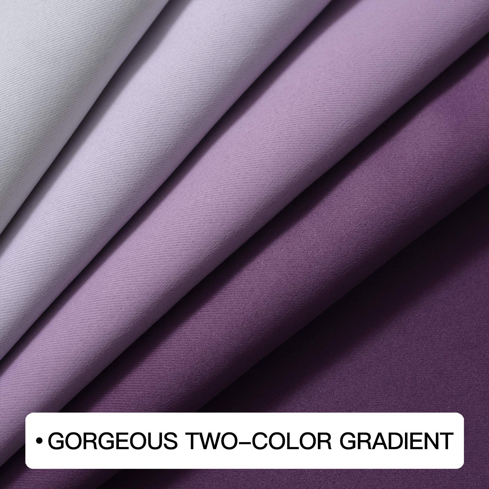 COSVIYA-grommets-top-curtains: durable top grommets enable smooth sliding and secure hang