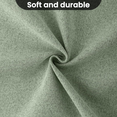COSVIYA curtains demonstrate easy care: machine washable on gentle cycle.