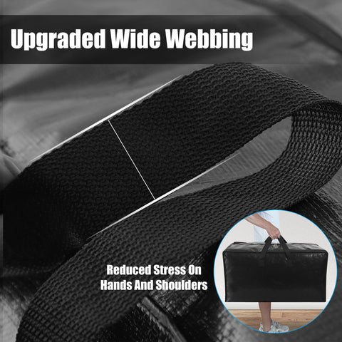 Cosy Family bag with backpack straps demonstrates easy transport during moves.