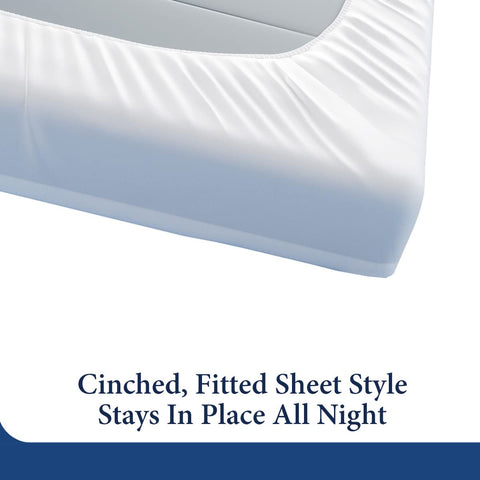 Cosy House Collection premium protection hugs the mattress against spills and allergens