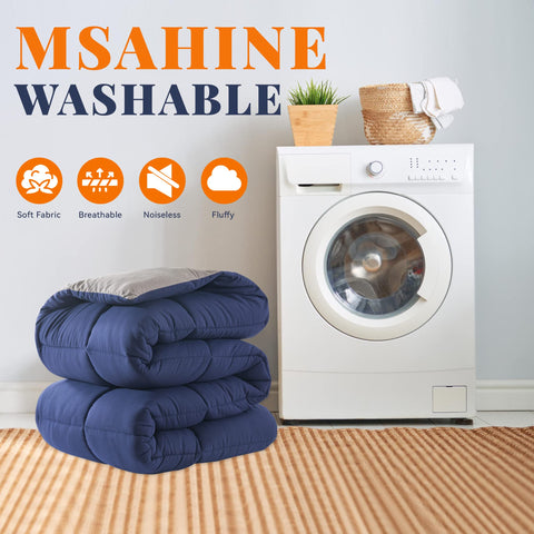 Soft 160 gsm microfiber fill in Cosybay comforter for a fluffy, airy touch