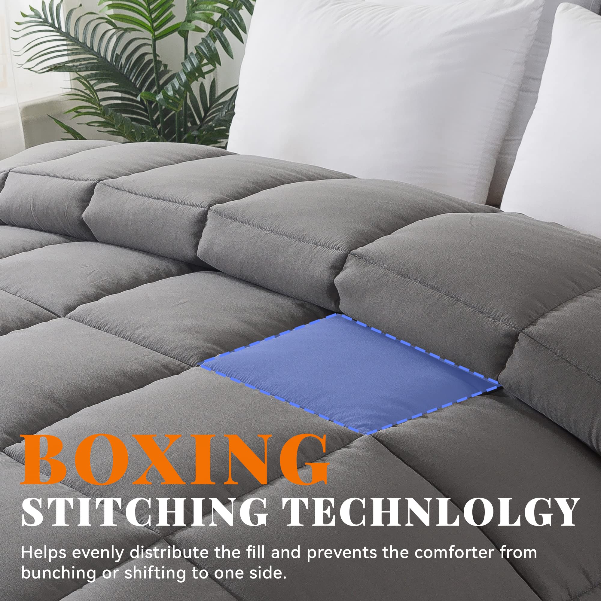 Cosybay all-season comforter with breathable shell; lightweight feel for comfortable nights.
