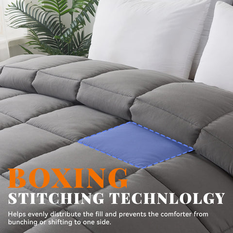 Cosybay all-season comforter with breathable shell; lightweight feel for comfortable nights.