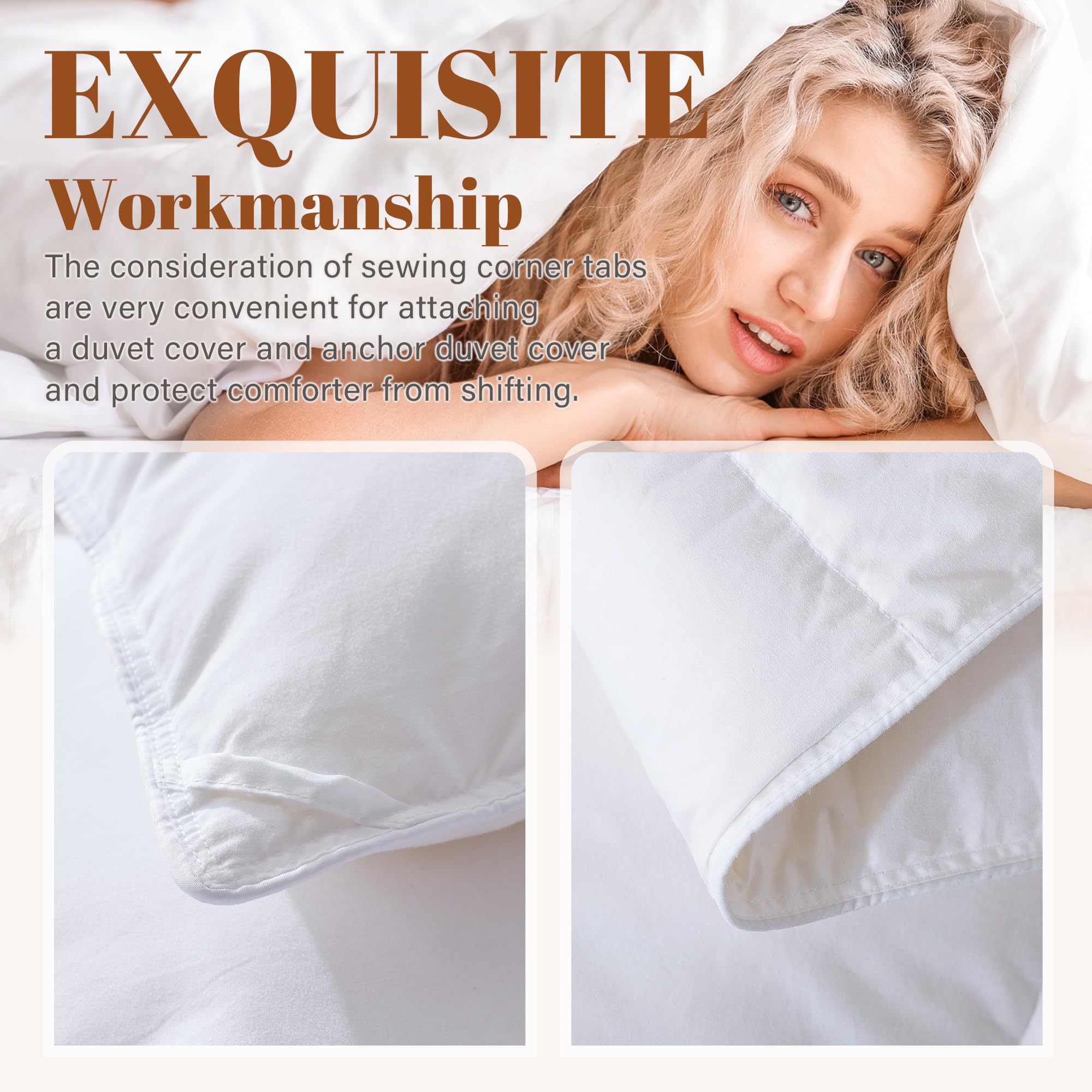 Cosybay duvet insert works as a standalone or under a cover.